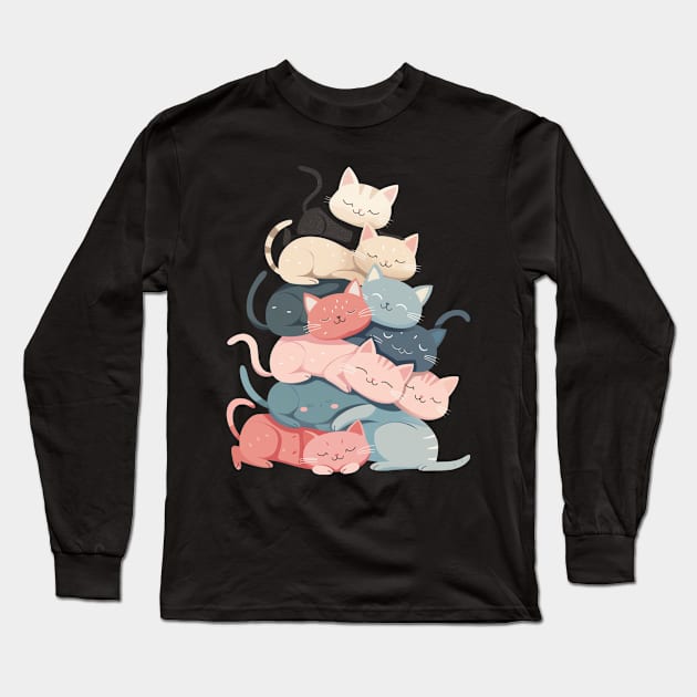 Cat LGBT Community Long Sleeve T-Shirt by TheStockWarehouse